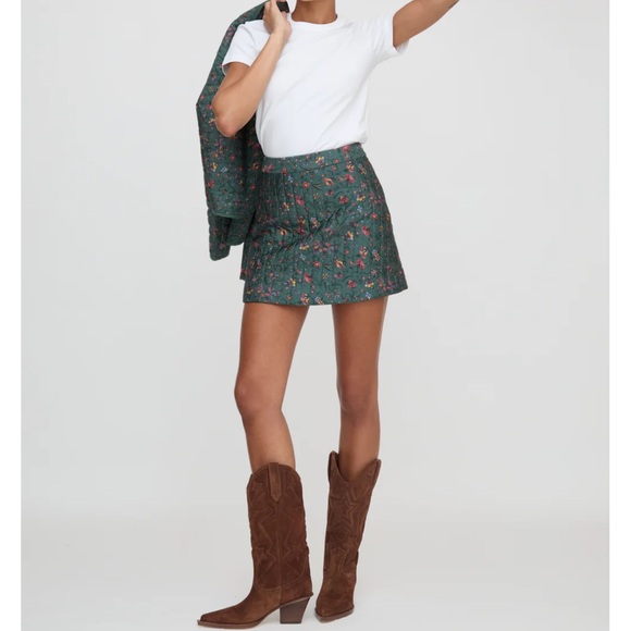 NWT Hill House Home Olivia Quilted Skirt- XS - Picture 1 of 4